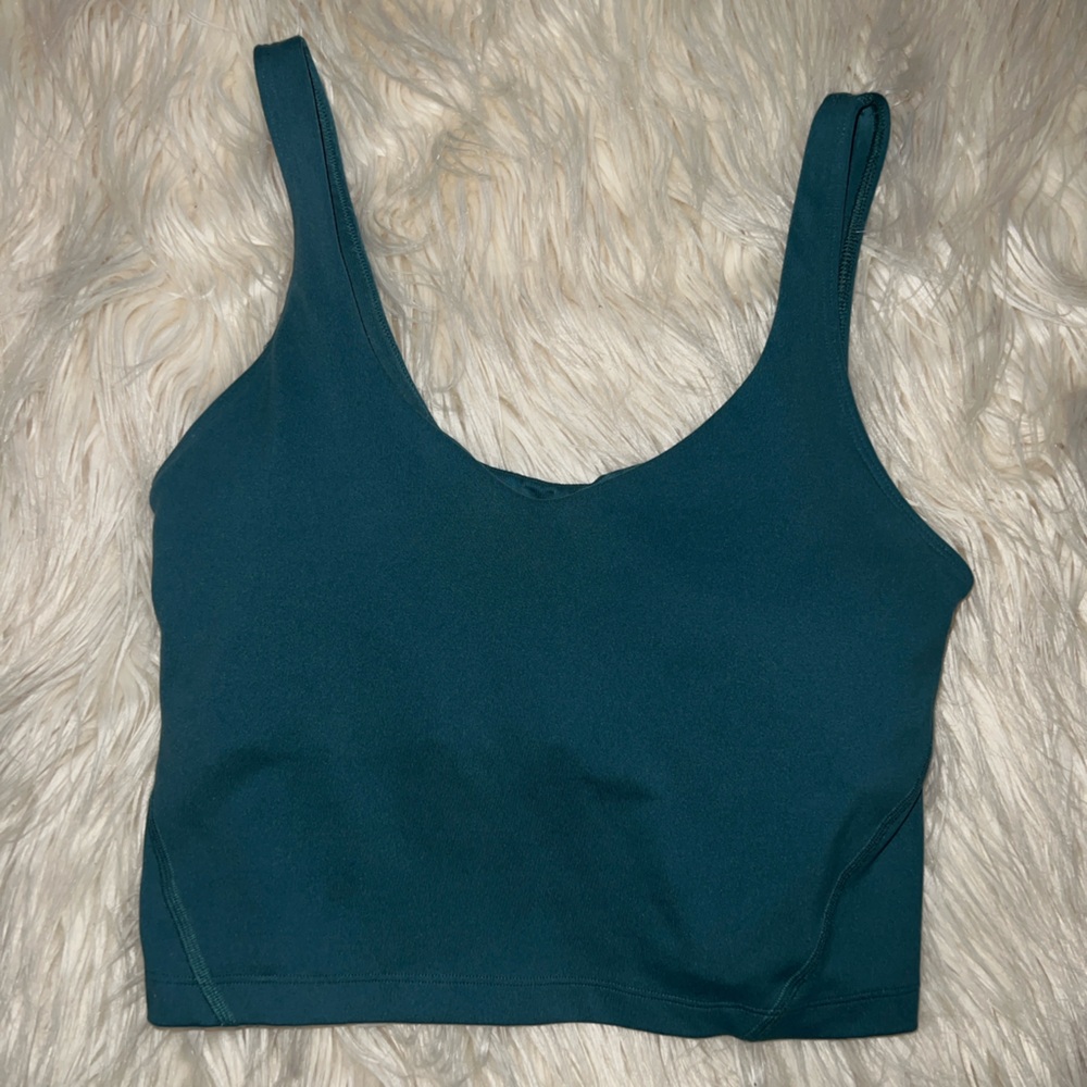 Hollister Gilly Hicks Teal Tank Top- Large